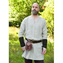 Padded arm guards with lacing – Medieval