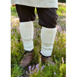 Padded leg guards with lacing, Medieval LARP