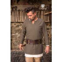 Herringbone tunic Tyr olive/grey S