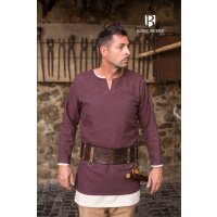 Herringbone tunic Tyr bordeaux/grey XXL