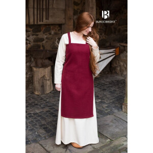 Dress Jodis wool bordeaux-colored XXXL