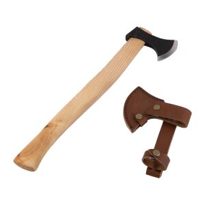 viking throwing axe early medieval with scabbard