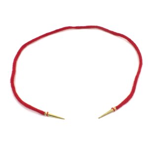 cord red with aglets