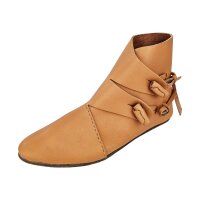 Half-Boots early medieval natural brown 44