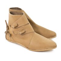 Half-Boots early medieval natural brown 46