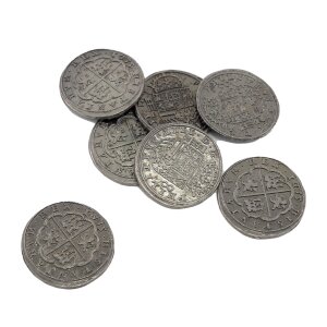 R&eacute;plique du blason en argent 1637 17e...