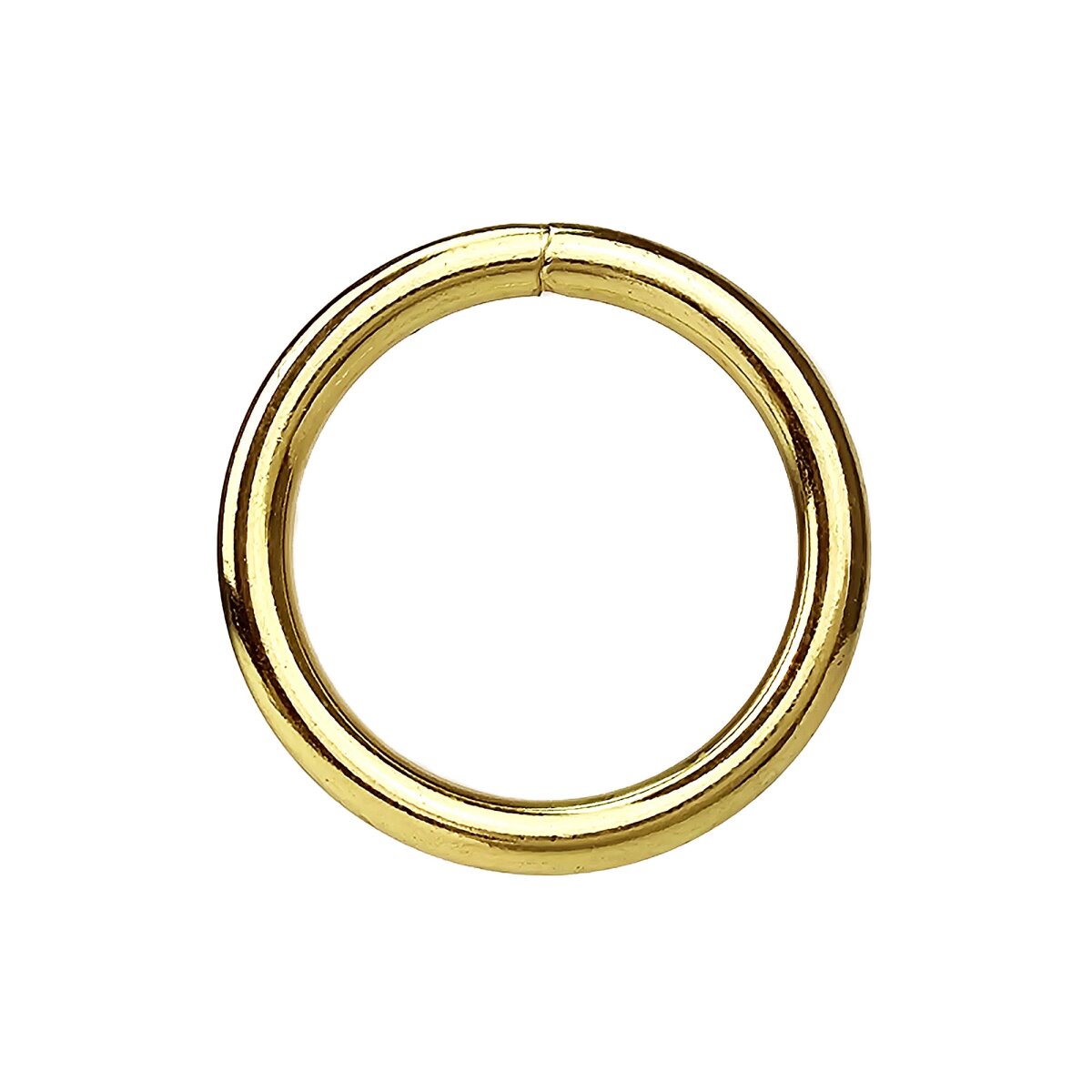 O-ring, ring of steel 40mm, brass plated (belt distributor)