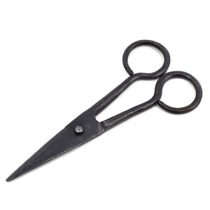 Handforged scissor blade length 14th - 15th century
