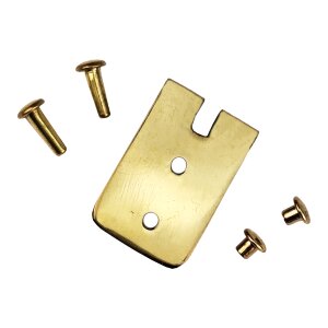 brass buckle plate for 2cm straps