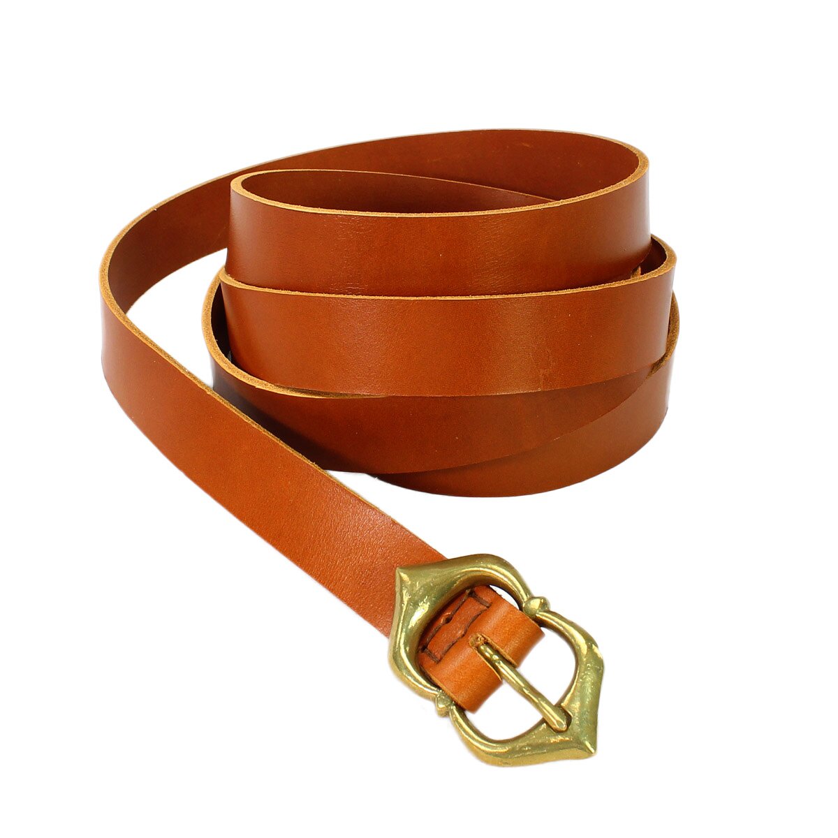 Ceinture médiévale en cuir avec boucle en...