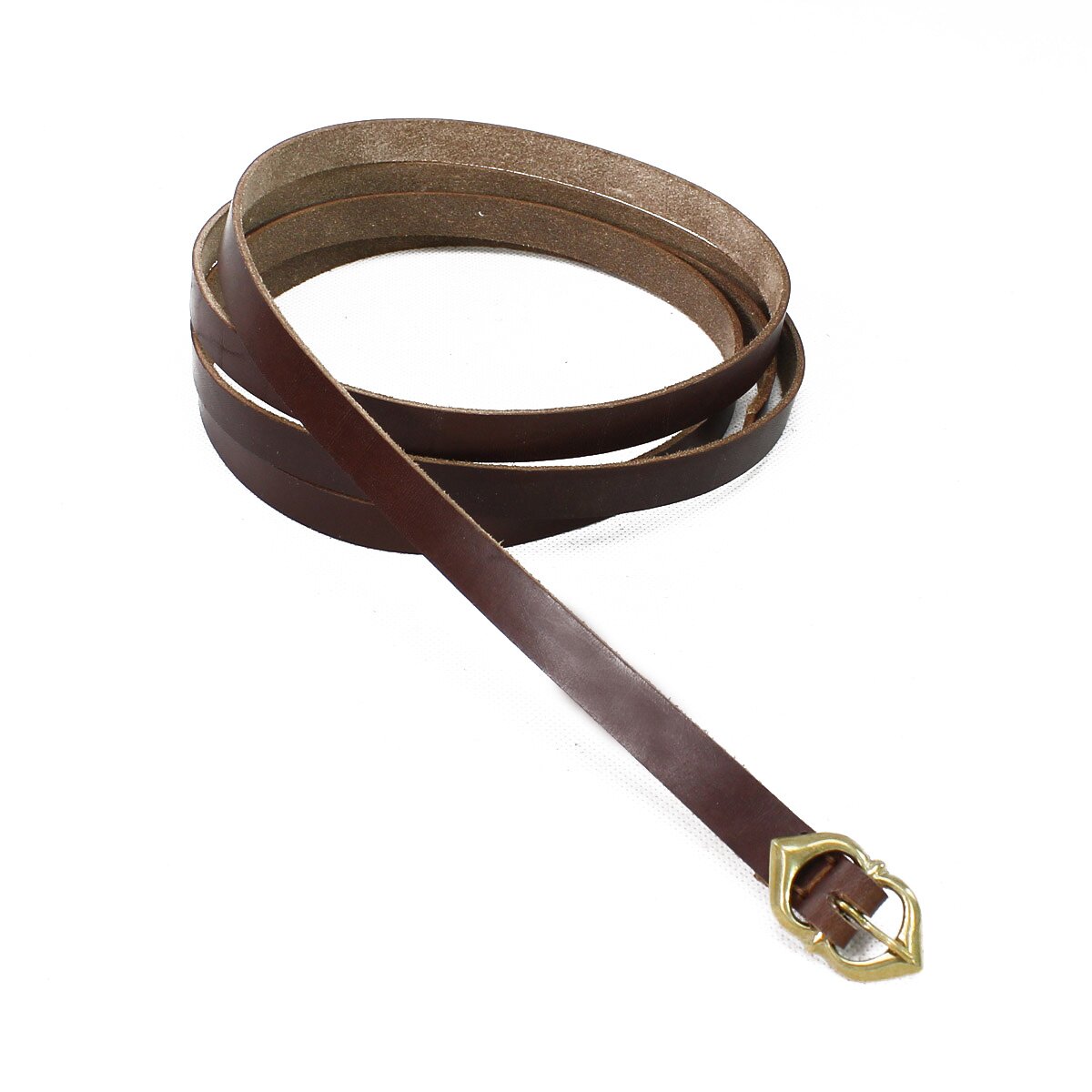 Ceinture médiévale en cuir avec boucle en...