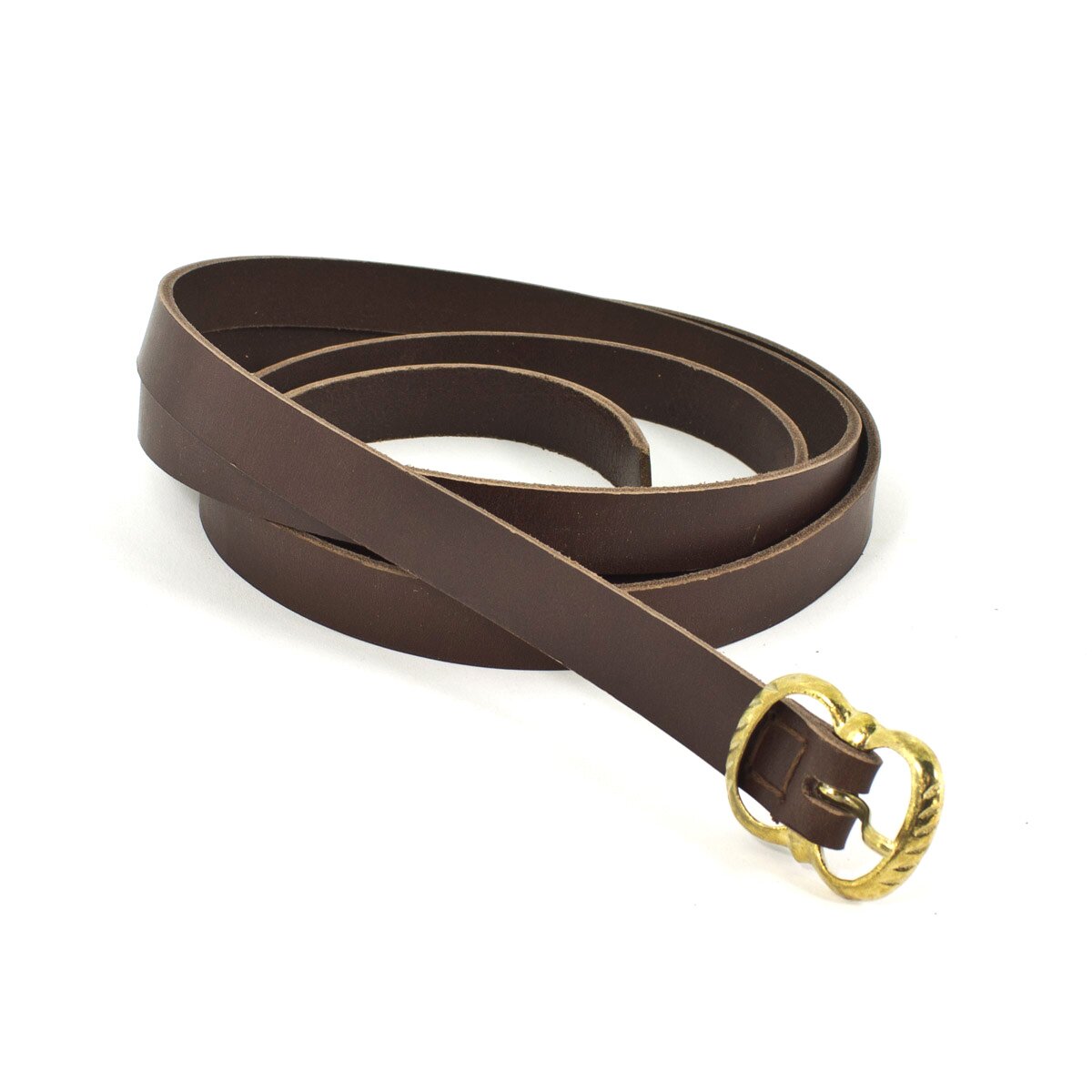 Ceinture médiévale en cuir avec boucle en...