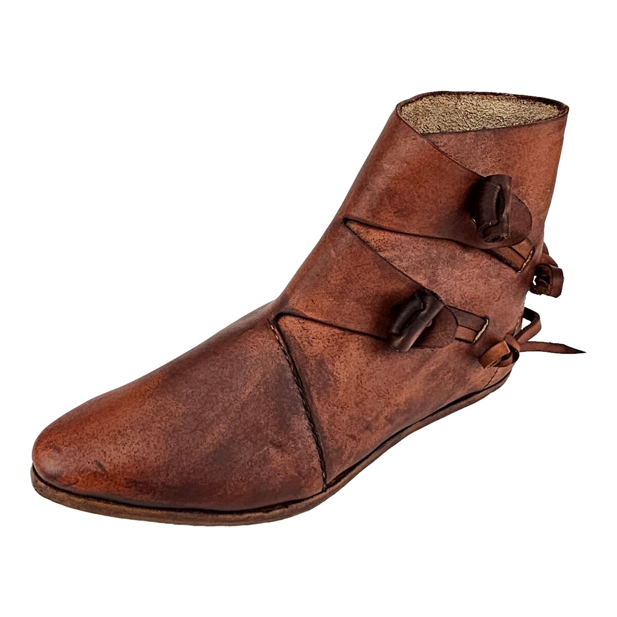 Wikinger Schuhe Typ Jorvik mit einfach genagelter Sohle...