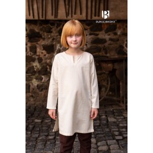 Children medieval under tunic Leifsson natural white