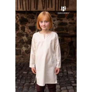 Children medieval under tunic Leifsson natural white