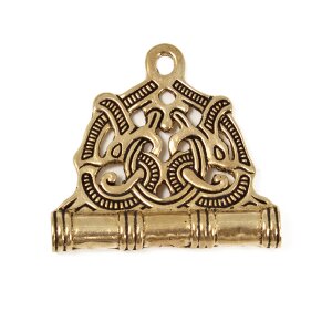 Viking bronze needle case jelling style 10th century