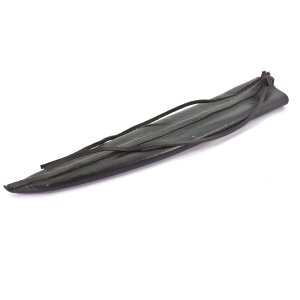 Leather scabbard for knive black 20cm