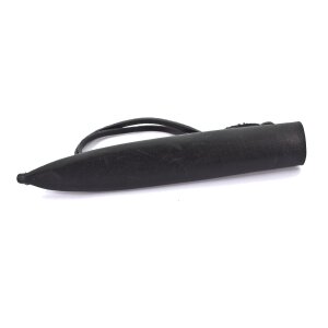 Leather scabbard for knive black 21cm