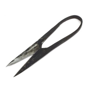 Handforged scissor blade length ca. 8 cm