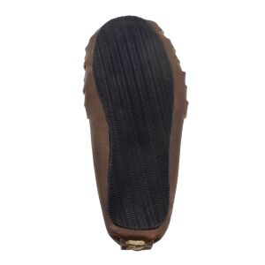 germanic drawstring shoes with rubber sole darkbrown 6th century Oberflacht