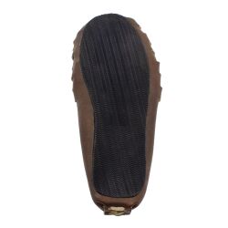 germanic drawstring shoes with rubber sole darkbrown 6th century Oberflacht