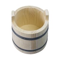 Wooden tub 3l 22cm high