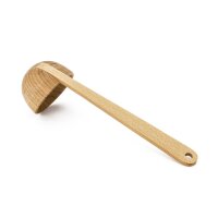 wooden scoop oiled 23cm