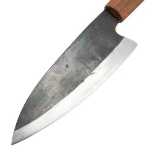 Hand forged allround cooking knife with 13.5cm blade