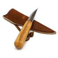 Viking knife or high medieval fishing knife incl. leather sheath