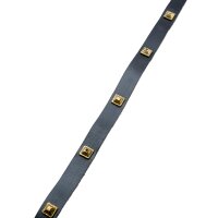 Late medieval belt with decorative and belt end fittings 150x2.6cm