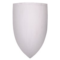 Heater shield wooden, blank, white