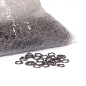 1kg loose round chainmail rings, unriveted, &Oslash;...