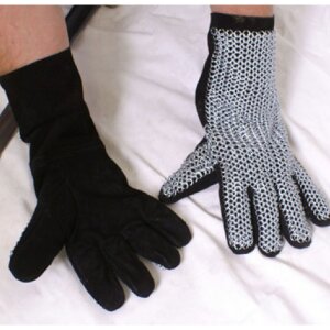 gloves with chain mesh, Ø 6mm, steel, size 9