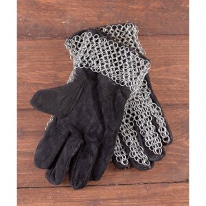 gloves with chain mesh, Ø 9mm, galvanized steel,...