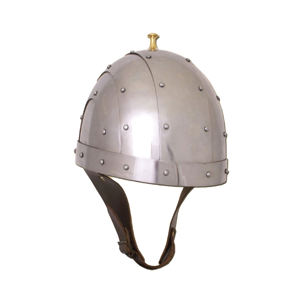 Byzantinischer Helm aus 2 mm Stahl - schaukampftauglich
