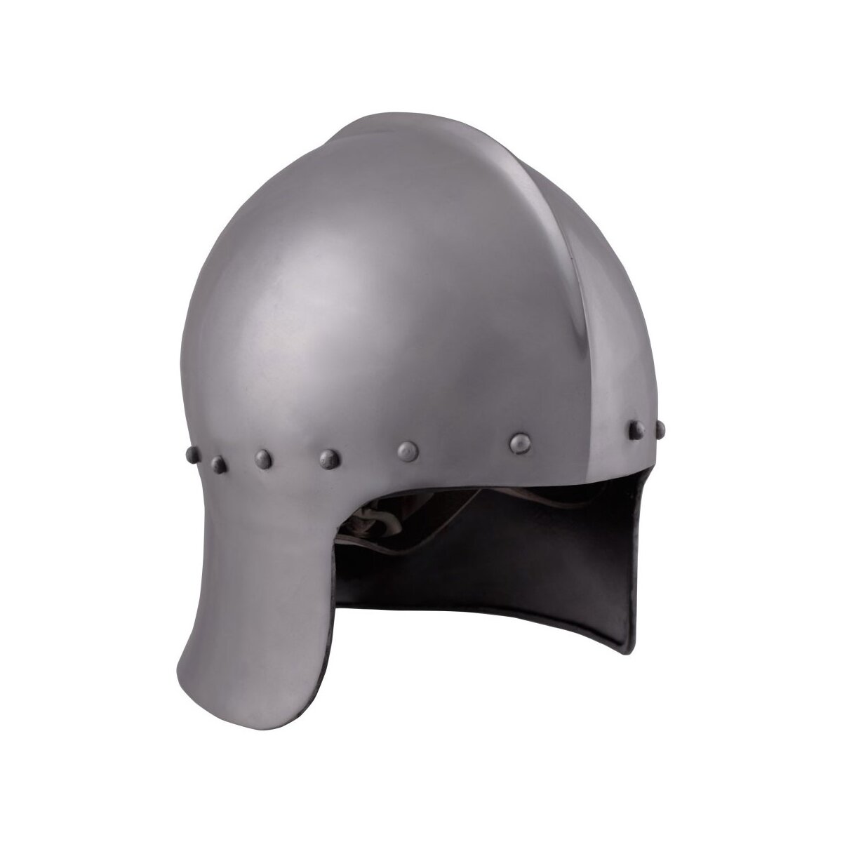 English Archer Helmet, 15. Century, 1.6 mm steel