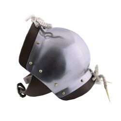 1 pair Knee caps, 1.5 mm (0.059 in) polished steel