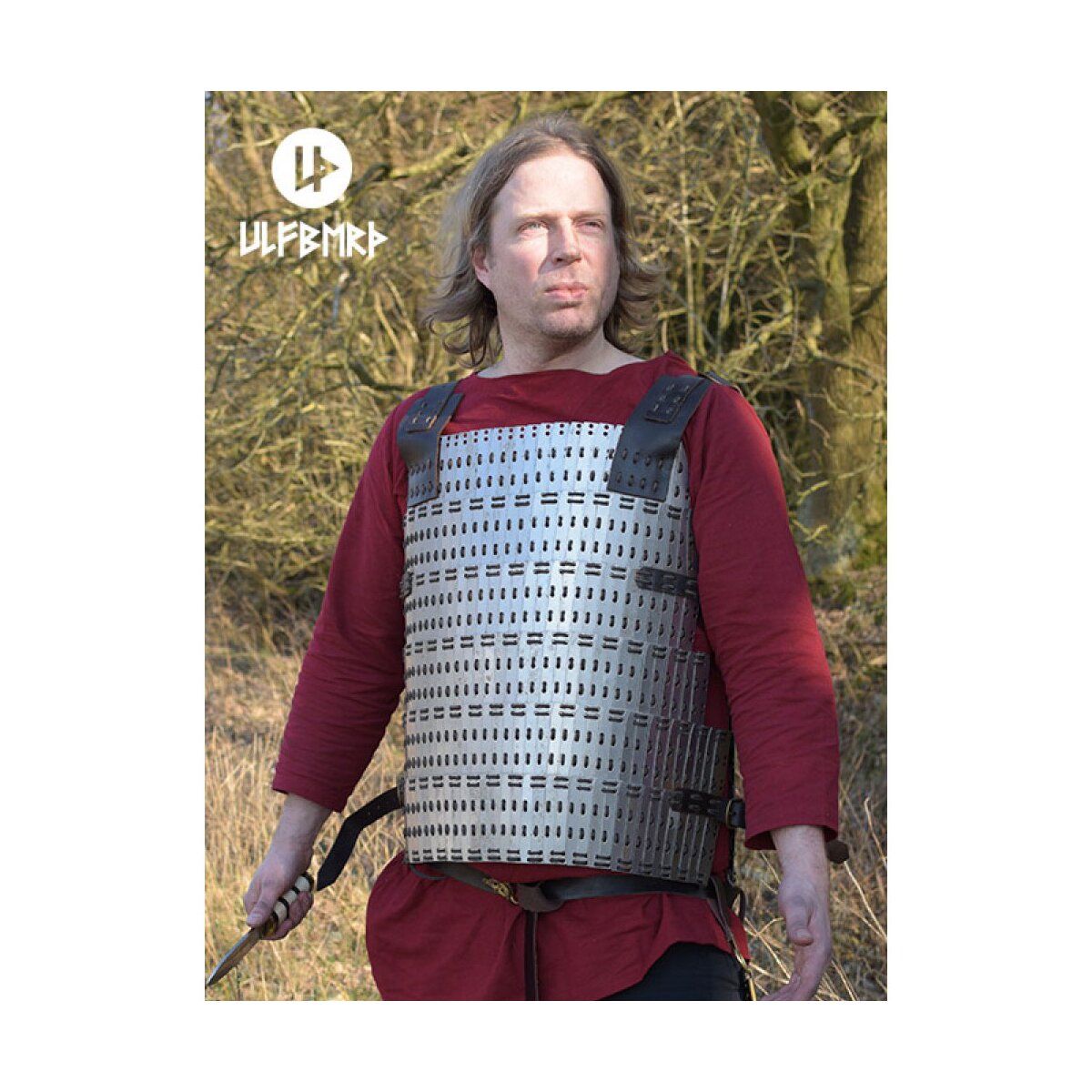 Early Medieval Scale Armour Birka-Type, non-galvanised