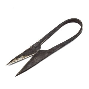 Handforged scissor blade length ca. 4 cm