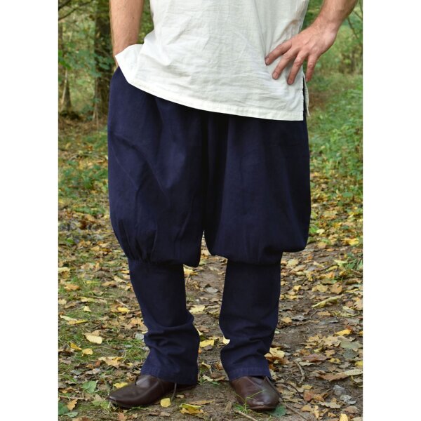 Viking Pants / Rus Pants Olaf made of cotton, dark blue