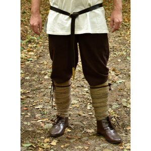 Basic Market-Medieval Pants made of cotton, brown