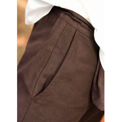 Simple Hagen medieval trousers, brown