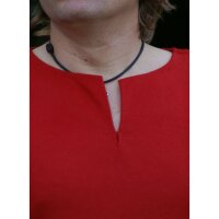 Wool Tunic, long, red