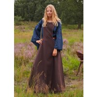 Late medieval overdress Surcot Andra brown