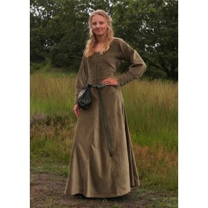 Market medieval dress Isabell velvet in late medieval...