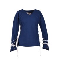 Market-Medieval Blouse Aila Laced blue