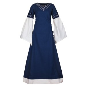 High medieval dress Alvina with trumpet sleeves...