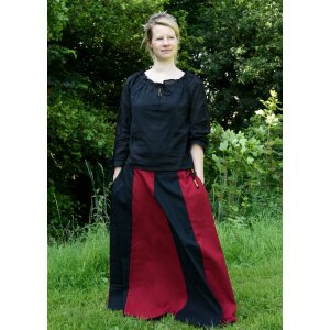 Market-Medieval skirt black/red