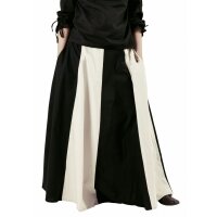 Market-Medieval skirt black/natural white