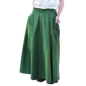 medieval skirt green
